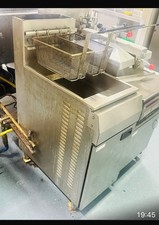 Commercial Deep Fryer Free-Standing Double Basket Gas Chip Fryer