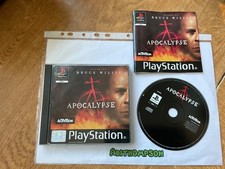 Apocalypse game ps1 sony PlayStation complete Bruce Willis
