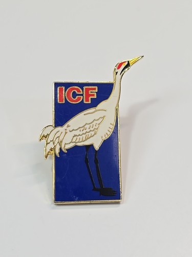 Icf lapel pin crane - icf,