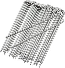 Galvanised steel garden - garden, pegs