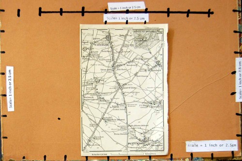 Original old antique - old, print