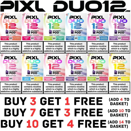 Pixl duo pods - 12, replacement
