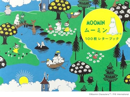 Moomin 100 letter set book - moomin,
