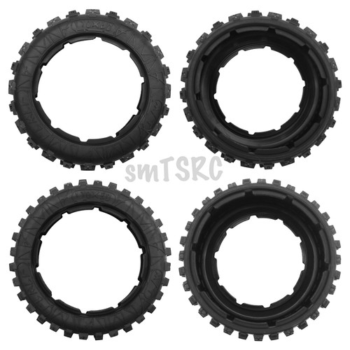 Front rear knobby tyre skin - front,
