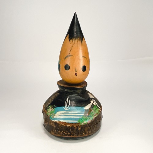 Unique japanese kokeshi doll - japanese,