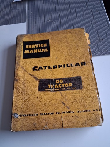 1960s caterpillar bulldozet - caterpillar, d8