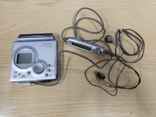 Sharp MD-MT80 Mini disc player with remote and head phones