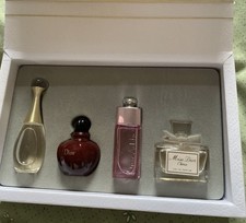 Dior Little Luxuries Miniature Fragrance Set 4 Pieces. Never Used 4-5ml Bottles