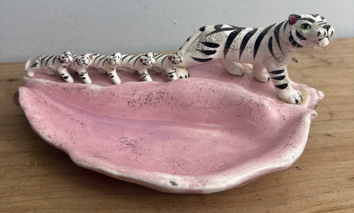 Vintage white tiger bengal - vintage,