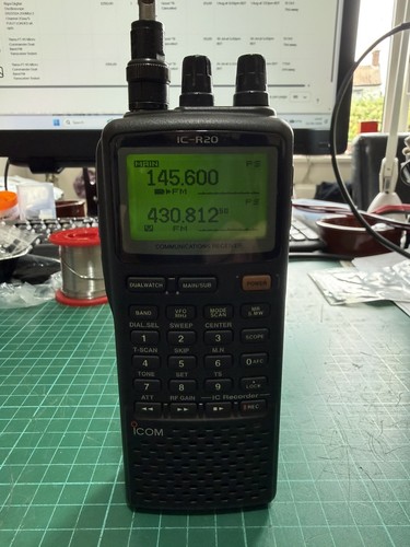 Icom r20 wideband handy - ic-r20,