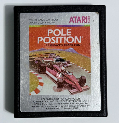 Pole position atari 2600 - *atari, +