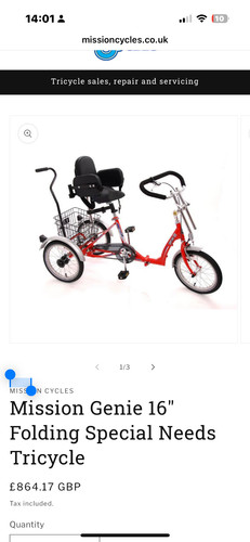 Disability trike bike - trike,