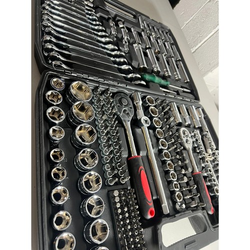 Red 216 socket set - 216, 3/8