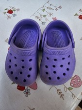 Child's Crocs And Wellies Both