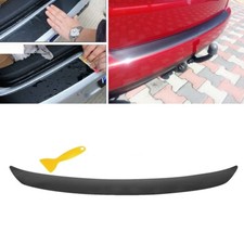 4D Carbon Fiber Surface Vinyl Film Sticker For Car Tail Trunk Decor Waterproof