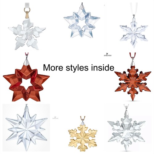 Nib swarovski ornaments little - nib,