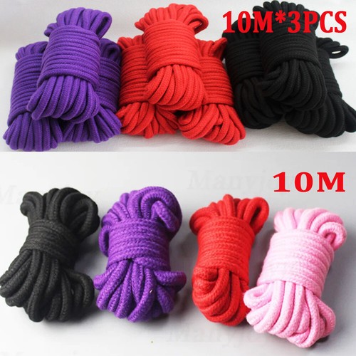 10m soft bondage silk rope - 5m,