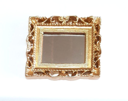 Dolls house wall mirror - dolls, 1/12