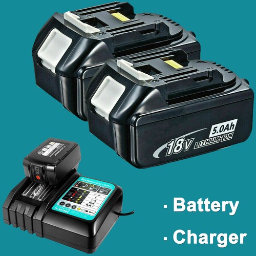 2pack battery charger 5 0ah - 2pack, &