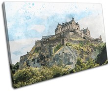 Edinburgh Castle Watercolour