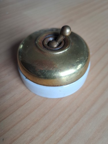 Vintage 1930s crabtree brass - crabtree, +