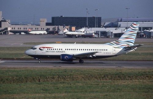Aircraft colour slide - colour, n3434