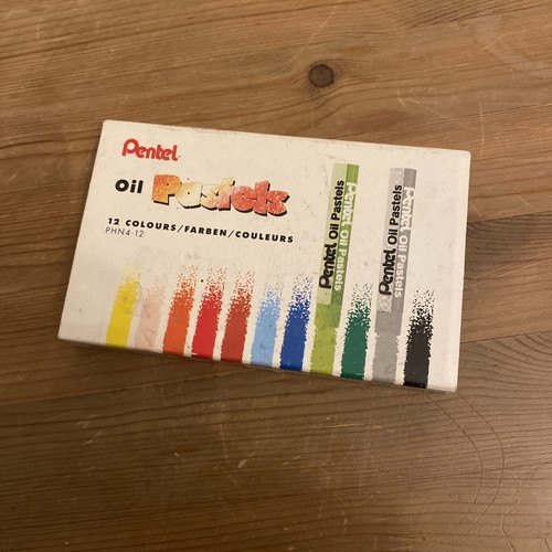 Pentel oil pastels assorted - oil,