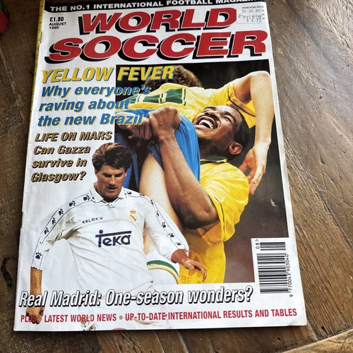 World soccer magazine august - soccer,