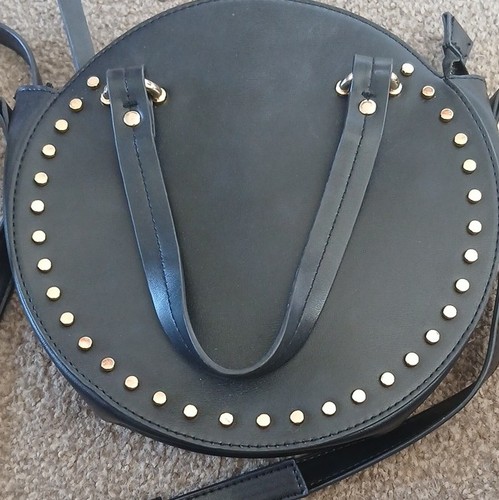 Topshop small round black - small,