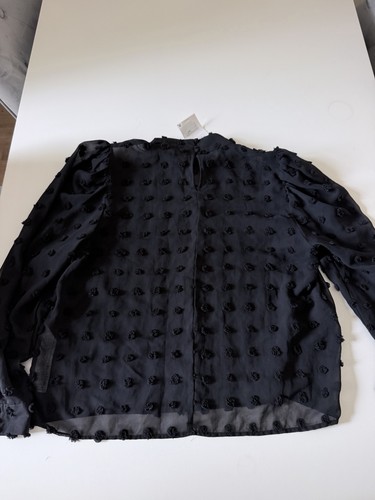 Zara black blouse - , with