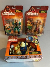Small Soldiers 3 Figures Boxed, Archer, Chip Hazard, Slamfist RARE