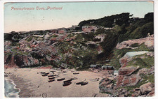 An Early Valentine's Post Card of Pennsylvania Cove, Portland. Dorset