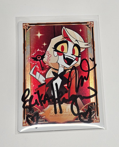 Hazbin hotel card - charlie, nycc