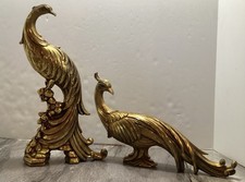 Pair Of Vintage Gold Syroco