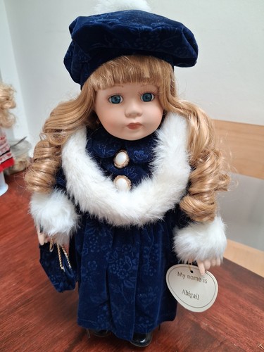 Porcelain doll excellent - doll,