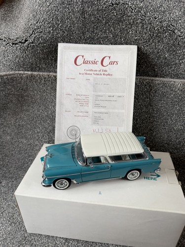 Danbury mint 1955 chevrolet - danbury,