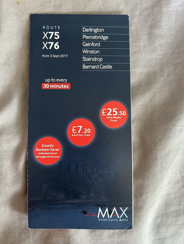 Arriva max route x75 x76 - arriva, x75/x76