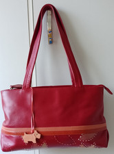 Radley, Red leather, Medium/