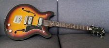 Wilson hollow vintage electric guitar SAF II 2 1960’s made in England. Rare