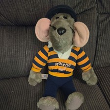 Vintage Roland Rat Super Star 1983 Soft Toy Plush - 14” Hasbro