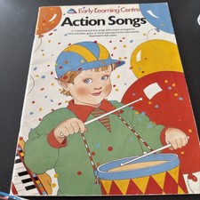 ELC Action Songs For Voice And Piano And Guitar 1987 VGC