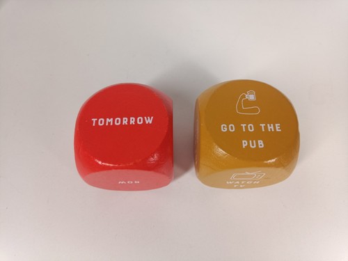 Boxed decision dice gift - decision,
