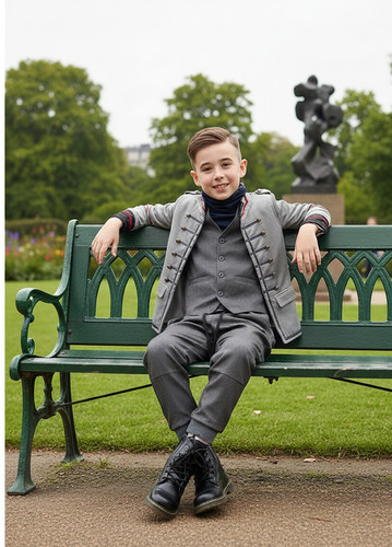 Kids velvet boys casual - velvet,