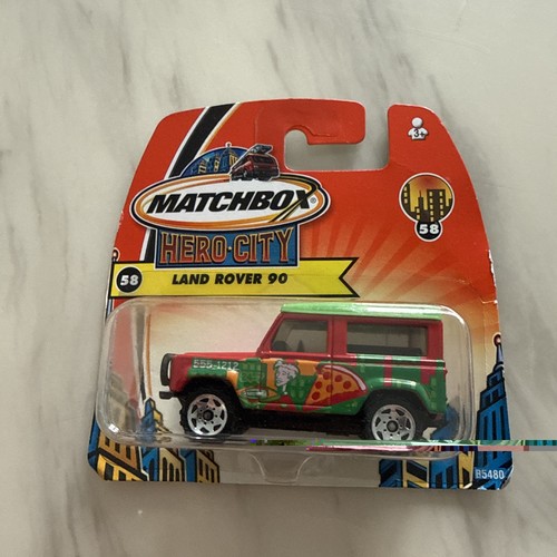 Matchbox land rover pizza - land,