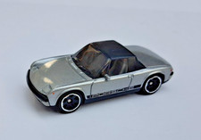 Matchbox VW-Porsche 914 1971 Silver with Black Roof MB785 Vintage Diecast USD