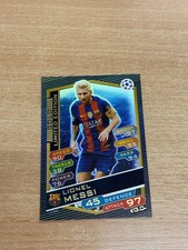 Match Attax Champions League 2016/17 Lionel Messi Gold Limited Edition (2327)