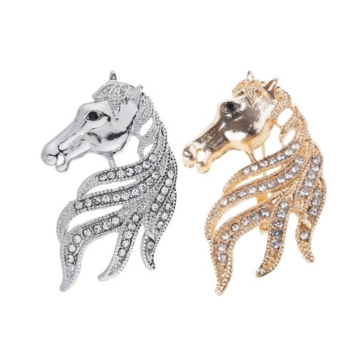 Zodiacs inspired horse - horse, brooch