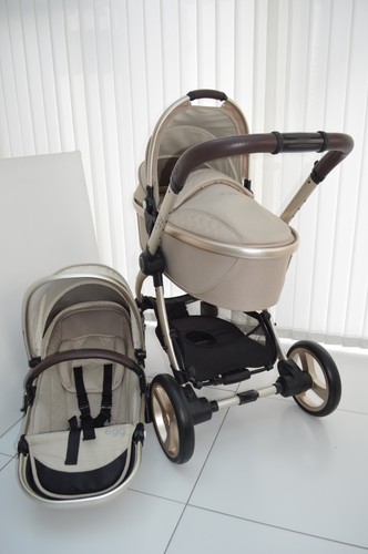 Egg feather pram - egg, 2