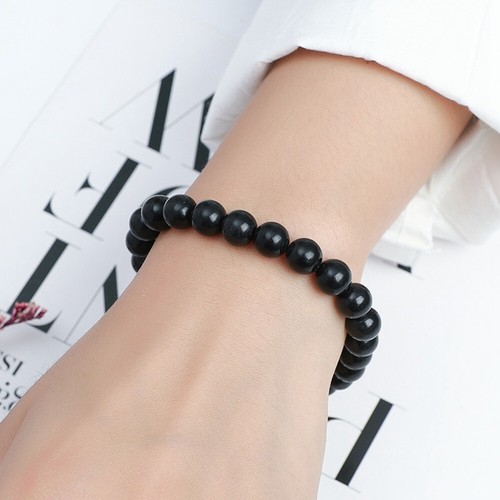 6mm 10mm shungite bracelet - 6mm,