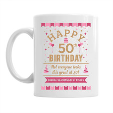 50th Birthday Happy Gift